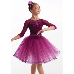 Weissman Showtime | Make You Feel My Love Ballet Tutu Dance Costume Pink, MC